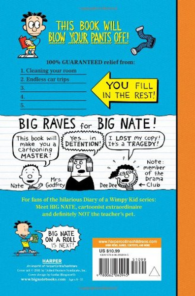 Big Nate Boredom Buster: Super Scribbles, Cool Comix, and Lots of Laughs (Big Nate Activity Book)