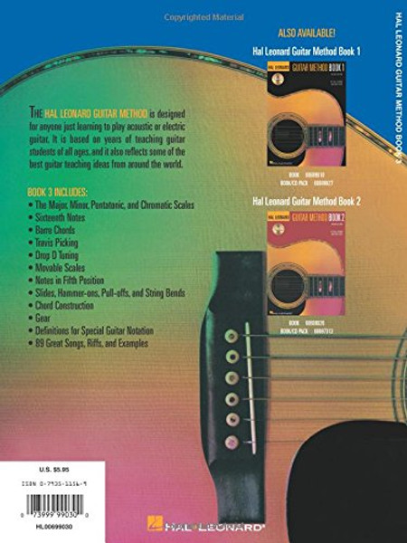 Hal Leonard Guitar Method Book 3  (Hal Leonard Guitar Method (Songbooks))