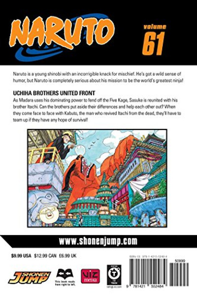 Naruto, Vol. 61: Uchiha Brothers United Front