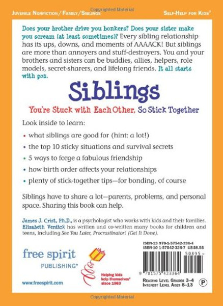 Siblings: You're Stuck with Each Other, So Stick Together (Laugh & Learn)