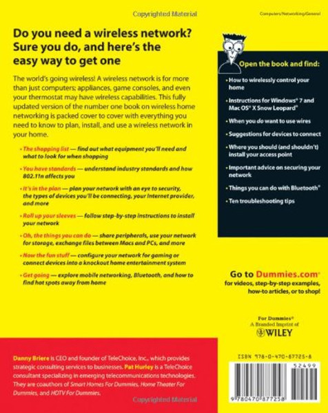 Wireless Home Networking For Dummies, 4th Edition