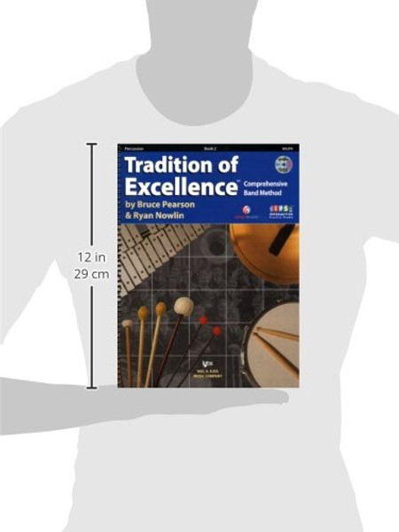 W62PR - Tradition of Excellence Book 2 - Percussion