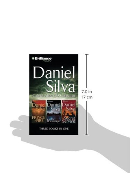 Daniel Silva Gabriel Allon CD Collection: Prince of Fire, The Messenger, The Secret Servant (Gabriel Allon Series)