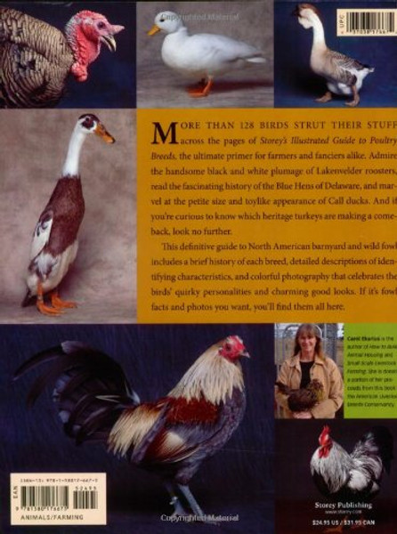 Storey's Illustrated Guide to Poultry Breeds: Chickens, Ducks, Geese, Turkeys, Emus, Guinea Fowl, Ostriches, Partridges, Peafowl, Pheasants, Quails, Swans