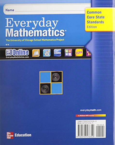 Everyday Mathematics Math Journal, Grade 2,  Vol. 1