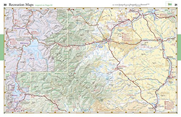 Greater Yellowstone & Grand Teton Recreation Atlas & Guide