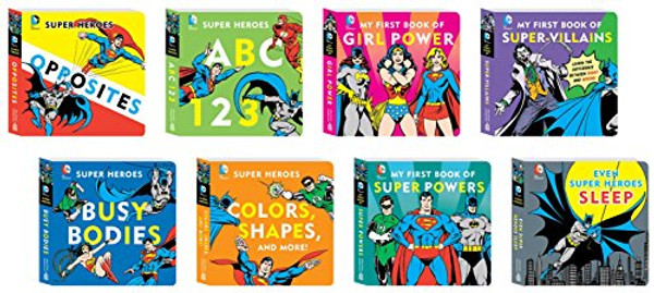 The Ultimate DC Super Hero Collection: 8 Bestselling Board Books (DC Super Heroes)