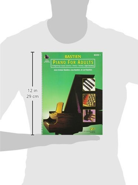 KP1 - Bastien Piano for Adults Book 1 - Book & CD