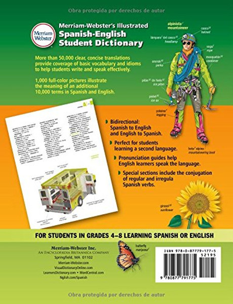 Merriam-Webster's Illustrated Spanish-English Student Dictionary (Spanish and English Edition) (Spanish Edition)