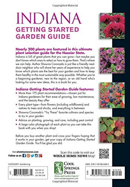 Indiana Getting Started Garden Guide: Grow the Best Flowers, Shrubs, Trees, Vines & Groundcovers (Garden Guides)