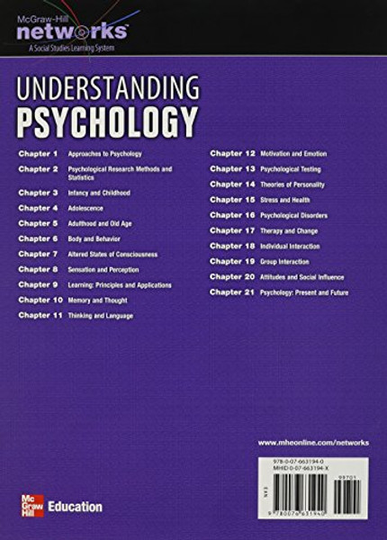 Understanding Psychology, Student Edition