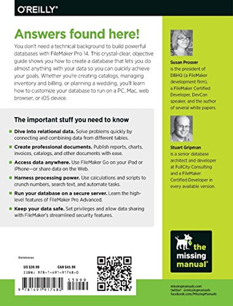 FileMaker Pro 14: The Missing Manual
