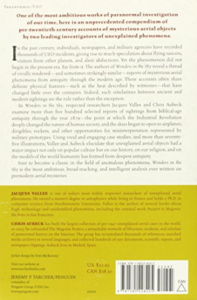Wonders in the Sky: Unexplained Aerial Objects from Antiquity to Modern Times