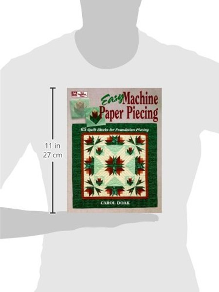 Easy Machine Paper Piecing: 65 Quilt Blocks for Foundation Piecing