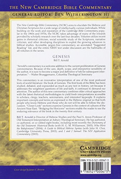 Genesis (New Cambridge Bible Commentary)