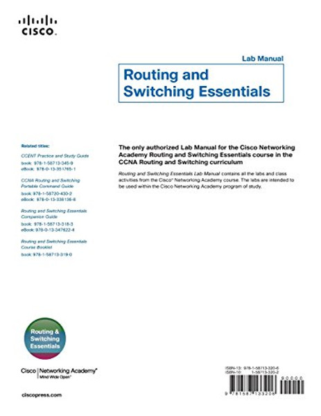 Routing and  Switching Essentials Lab Manual (Lab Companion)