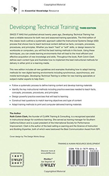 Developing Technical Training: A Structured Approach for Developing Classroom and Computer-based Instructional Materials