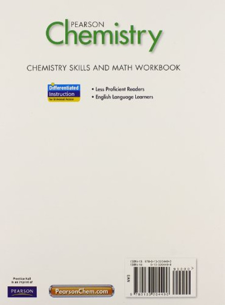 CHEMISTRY 2012 STUDENT EDITION CHEMISTRY SKILLS AND MATH WORKBOOK GRADE 11