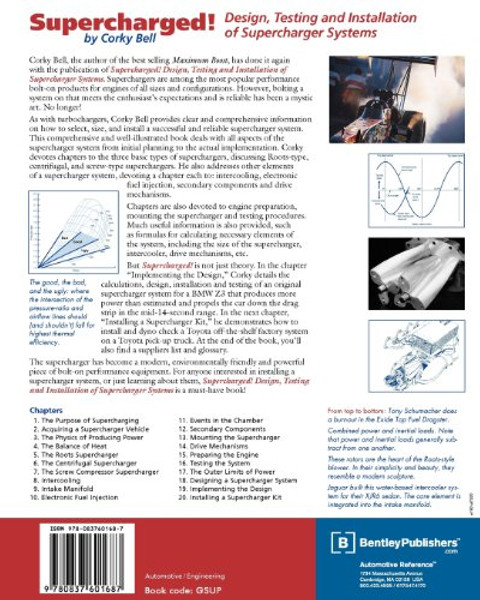 Supercharged! Design, Testing and Installation of Supercharger Systems