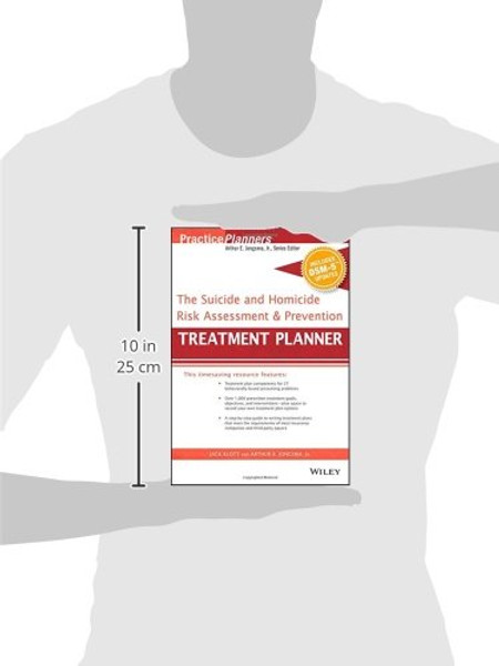 The Suicide and Homicide Risk Assessment and Prevention Treatment Planner, with DSM-5 Updates (PracticePlanners)