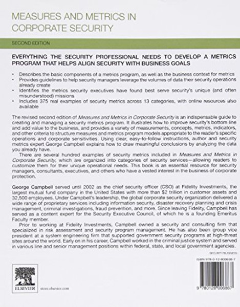 Measures and Metrics in Corporate Security, Second Edition