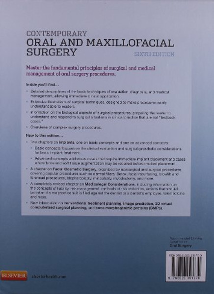 Contemporary Oral and Maxillofacial Surgery, 6e