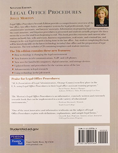 Legal Office Procedures (7th Edition)