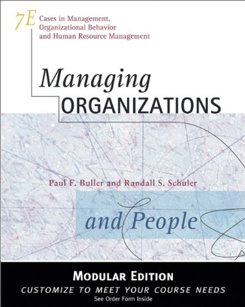 Managing Organizations and People, Modular Version