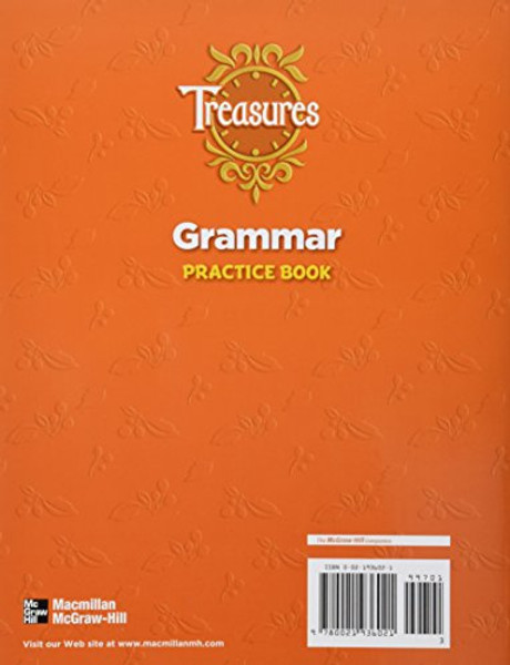 Treasures: A Reading / Language Arts Program, Grade 3- Grammar Practice Book