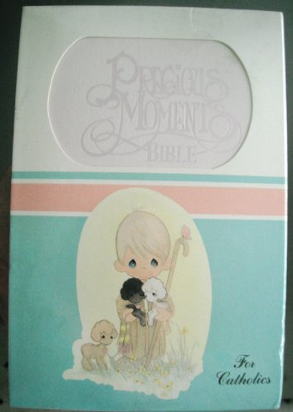 Holy Bible: Precious Moments for Catholics : Todays English Version/Violet Mistleather Flex