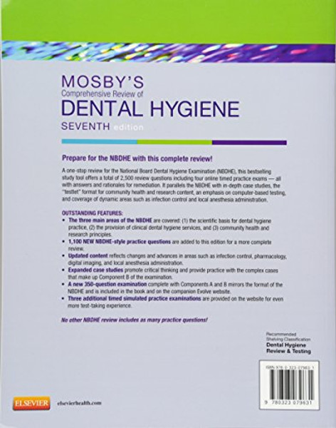 Mosbys Comprehensive Review of Dental Hygiene, 7e