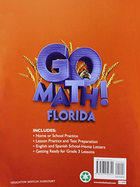 Go Math! Florida: Practice Book Grade 2