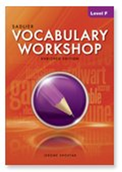 Vocabulary Workshop: Level F