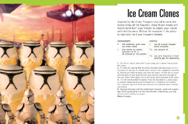 Ice Sabers: 30 Chilled Treats Using the Force of Your Freezer! (Star Wars Cookbook)