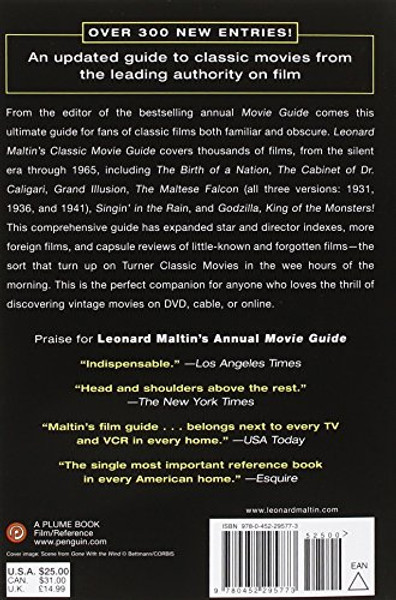Leonard Maltin's Classic Movie Guide: From the Silent Era Through 1965, Second Edition