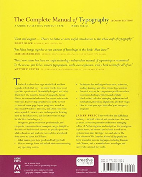 The Complete Manual of Typography: A Guide to Setting Perfect Type (2nd Edition)