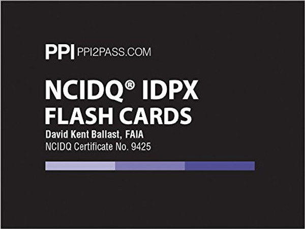 NCIDQ IDPX Flash Cards