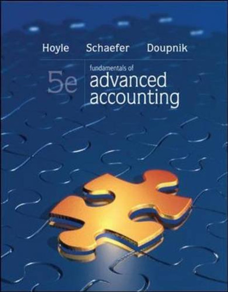 Fundamentals of Advanced Accounting with Connect Access Card