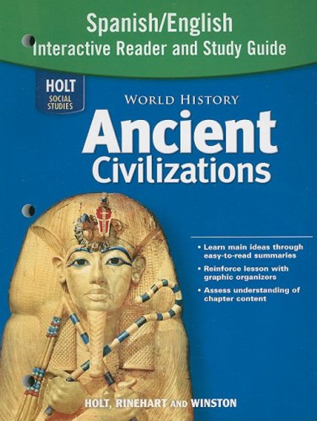 World History: Ancient Civilizations: Spanish/English Interactive Reader and Study Guide