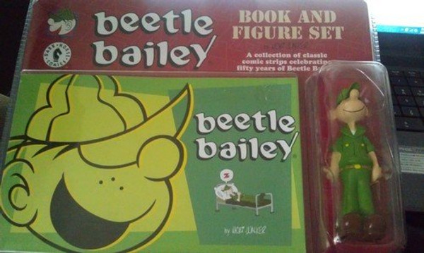 Beetle Bailey Book and Figure Set