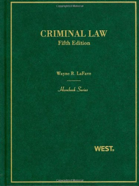 Criminal Law  (Hornbooks)