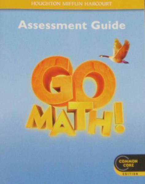 Go Math!: Assessment Guide Grade 4