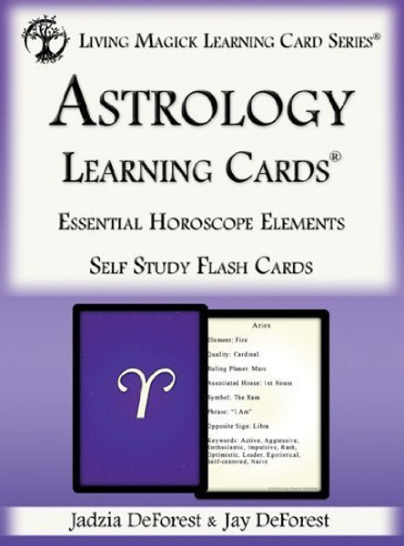 Astrology Learning Cards ~ 2nd Edition ~ Living Magick