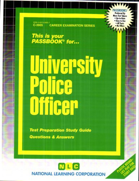 University Police Officer(Passbooks)