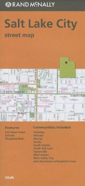Rand McNally Folded Map: Salt Lake City