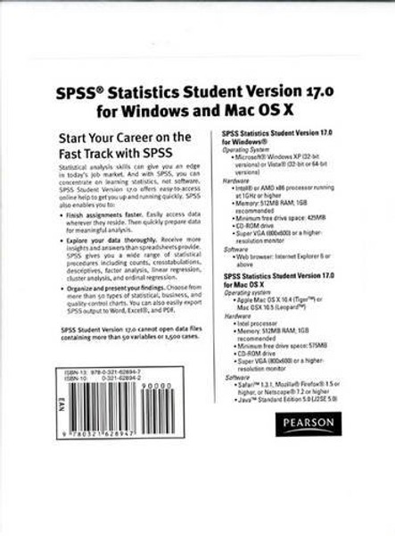 SPSS 17.0 Integrated Student Version
