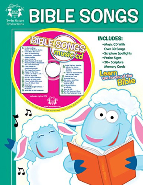 Bible Songs 48-Page Workbook & CD (I'm Learning the Bible Workbooks)
