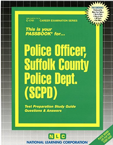 Police Officer, Suffolk County Police Dept. (SCPD)(Passbooks)