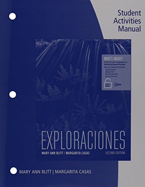 Student Activities Manual and iLrn Heinle Learning Center, 4 terms (24 months) Printed Access Card for Blitt/Casas' Exploraciones, 2nd (World Languages)