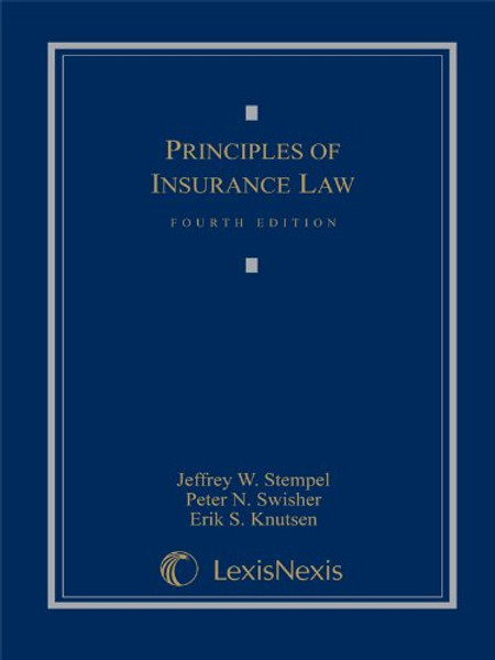 Principles of Insurance Law